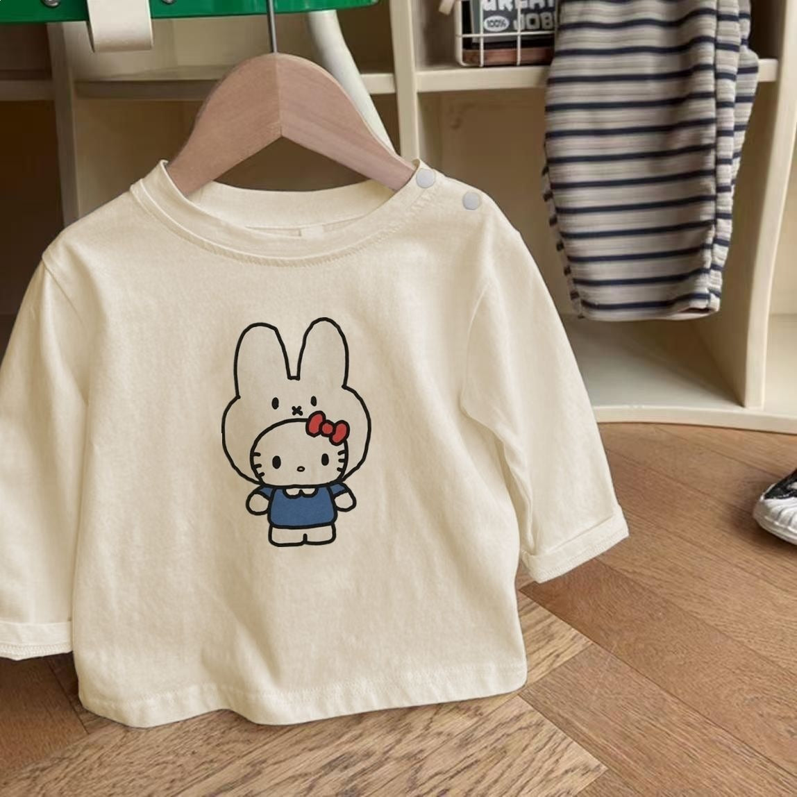 Children's Long-sleeved Clothing Autumn Toddler Top Tide Children's T-shirt