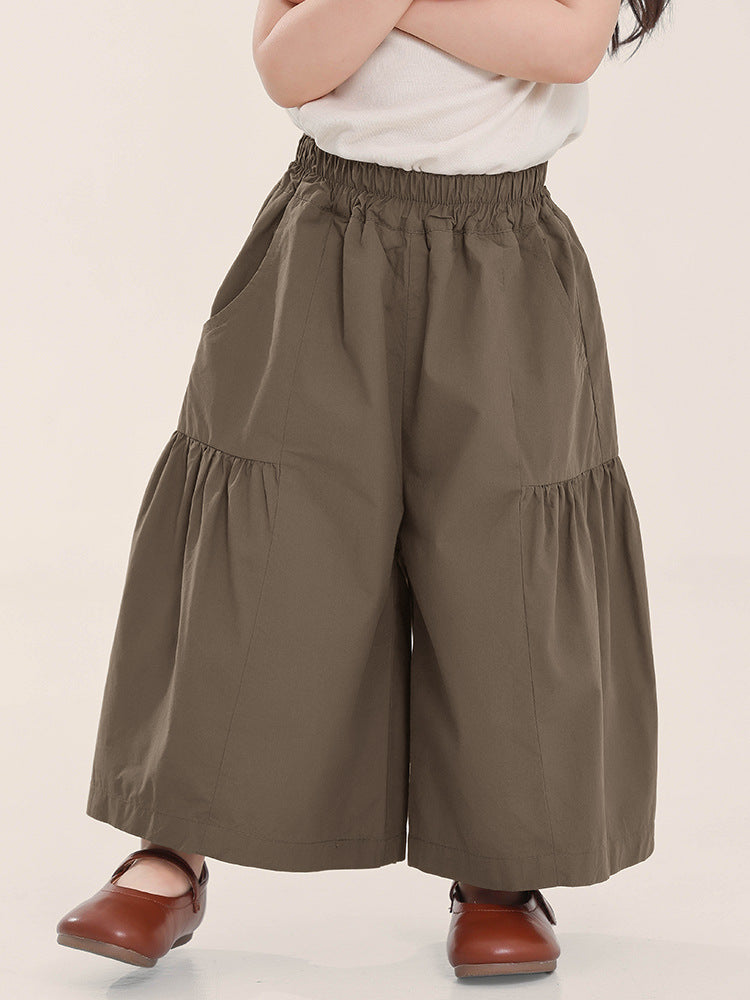 Creative Children's Clothing Cropped Thin Type Children's Pants