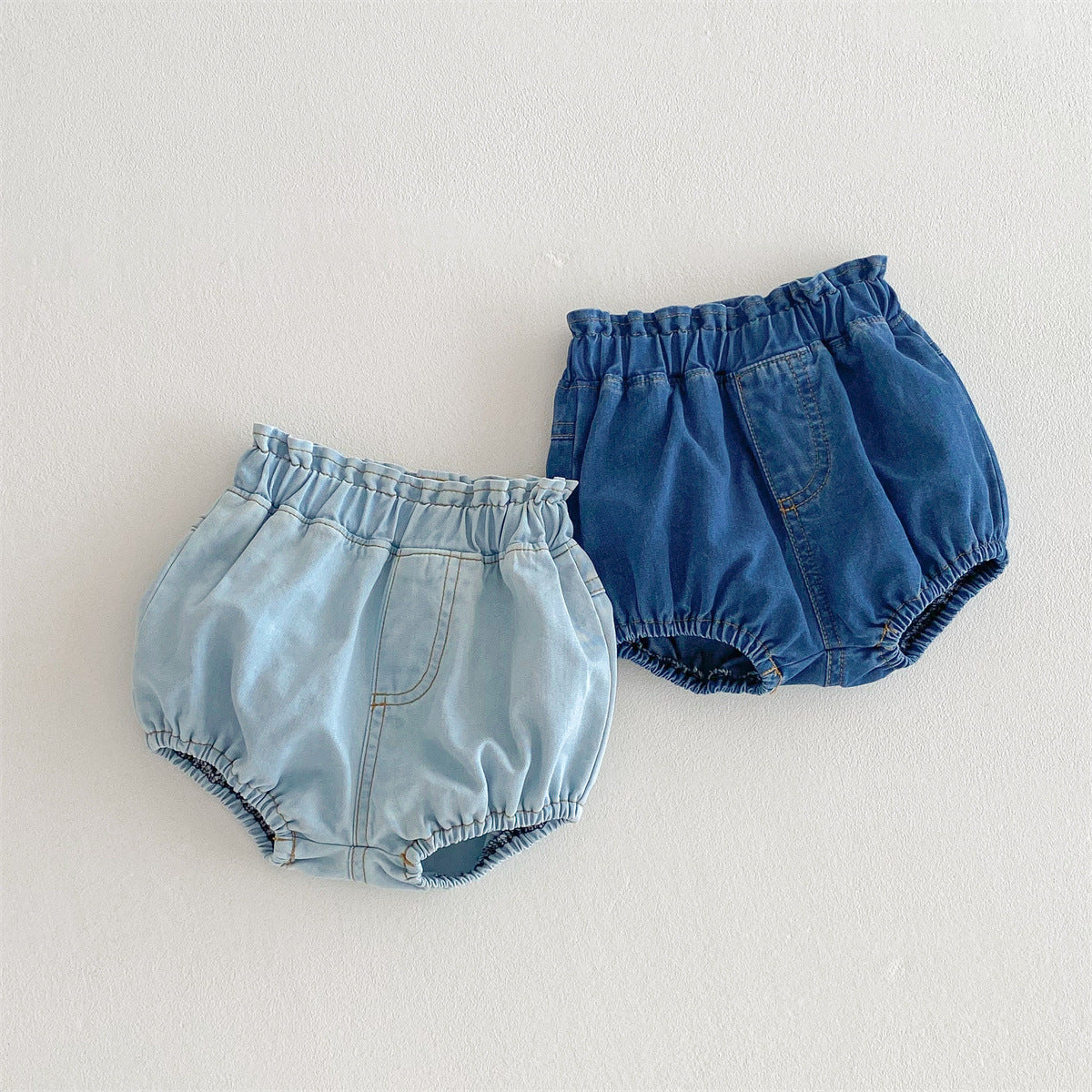 Korean Style Summer Denim Hot Infant Big Children's Pants