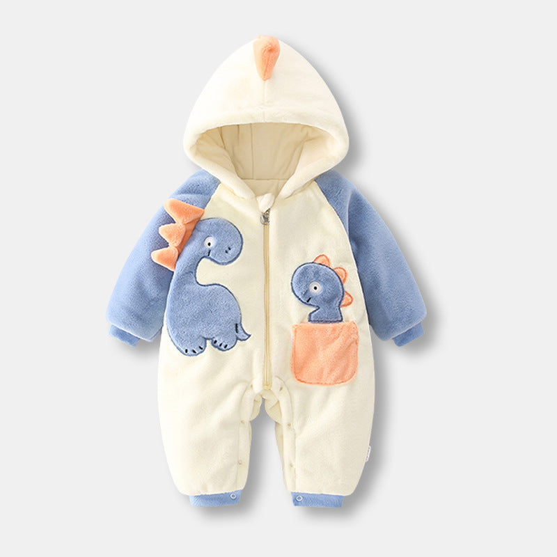 Winter Class Jumpsuit Cotton Clothing Coat Thickened Warm Going Out Jumpsuit, Climbing Suit