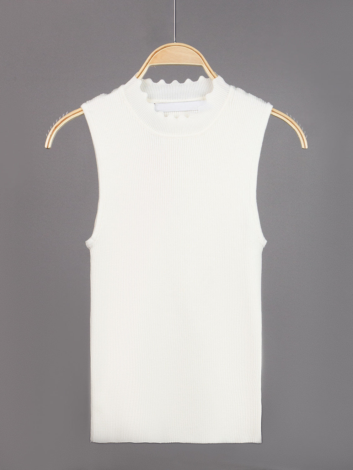 Women's Elegant Knitted Summer Floral Sleeveless Slim Sweaters