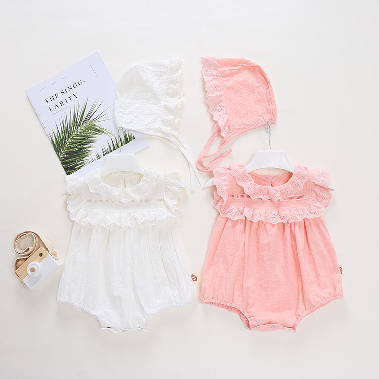 Children's Clothing Summer Thin Lace Jumpsuit With Jumpsuit, Climbing Suit