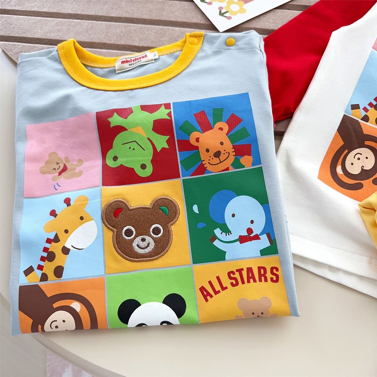 Autumn Long Sleeve Boys Cartoon Round Children's T-shirt