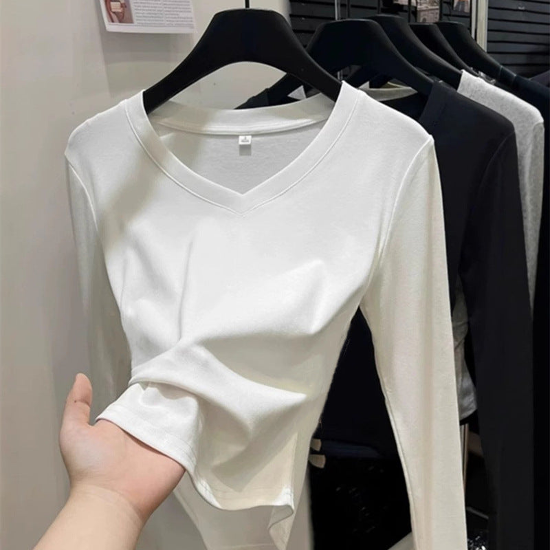 Women's Slim Fit Slimming Summer Inner Bottoming Women's T-shirt