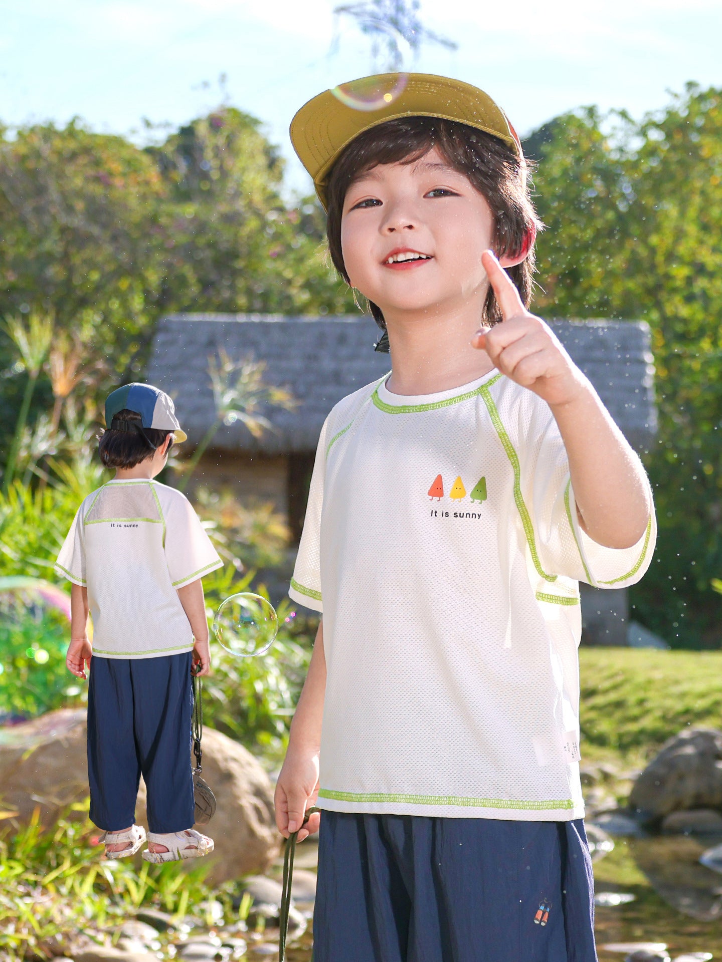 Children's Short-sleeved Breathable Top Summer Boy Sports Half Sleeve Outdoor Thin Children's T-shirt