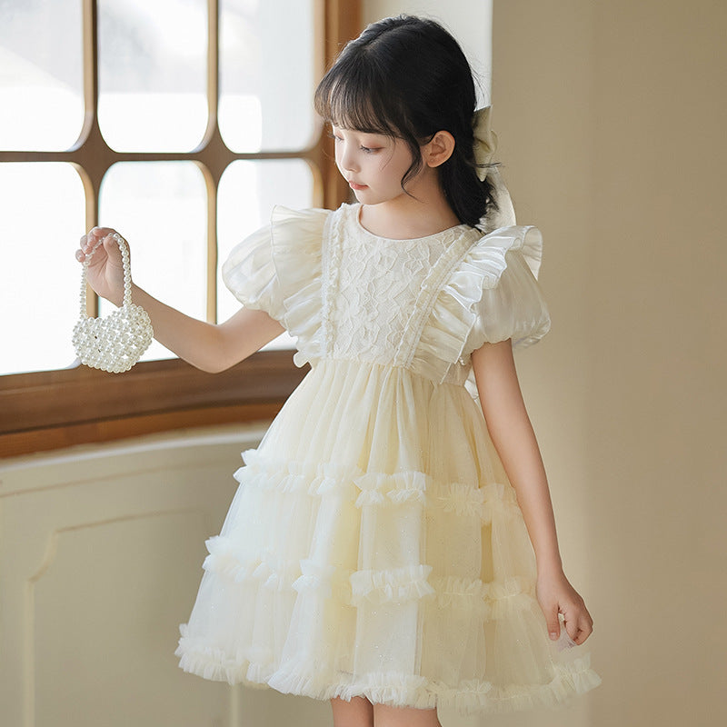 Summer Birthday Formal Western Style Lolita Children's Dress