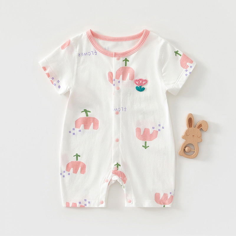 Clothes Summer Going Out Rompers Pajamas Born Jumpsuit Jumpsuit, Climbing Suit