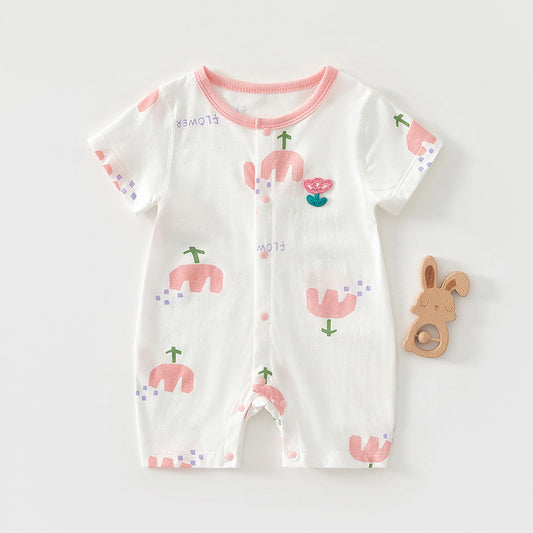 Clothes Summer Going Out Rompers Pajamas Born Jumpsuit Jumpsuit, Climbing Suit
