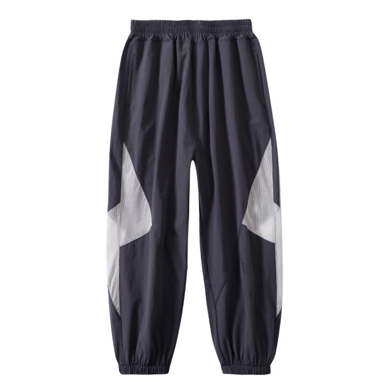 Children's Sports Summer Korean Style Mesh Breathable Children's Pants