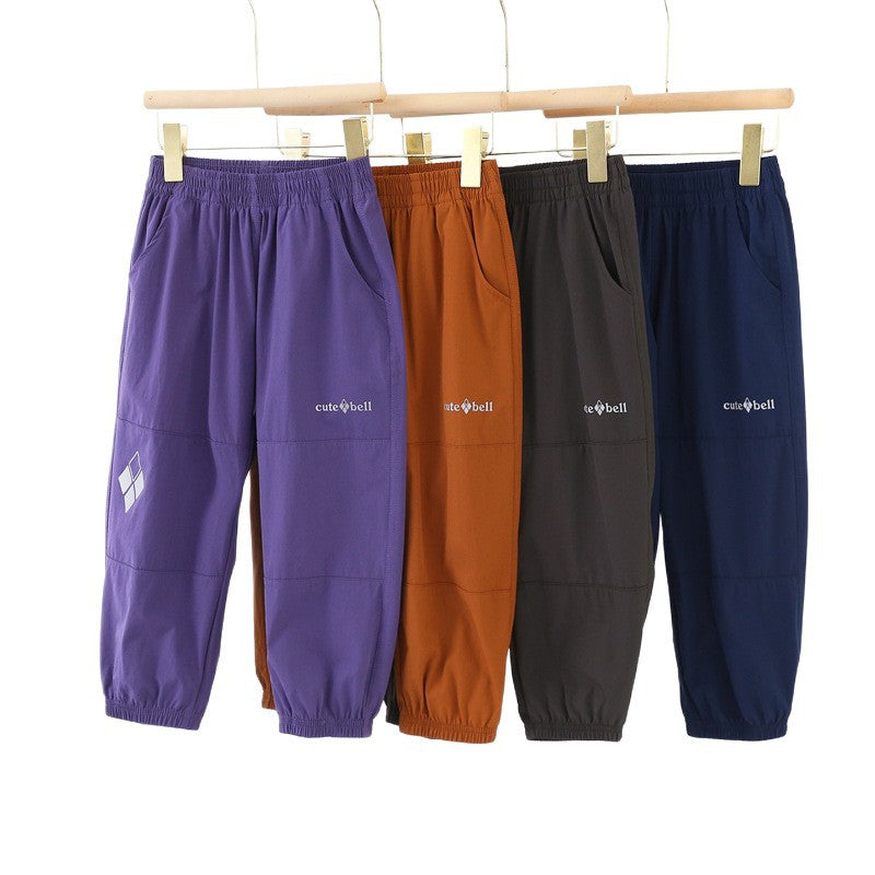 Boys Anti Mosquito Casual Sports Overalls Children's Pants