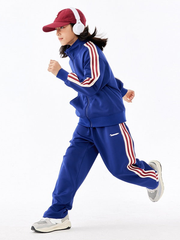 Children's Clothing Retro Boy's Sportswear Fashionable Jacket Sports Pants Children's Suit
