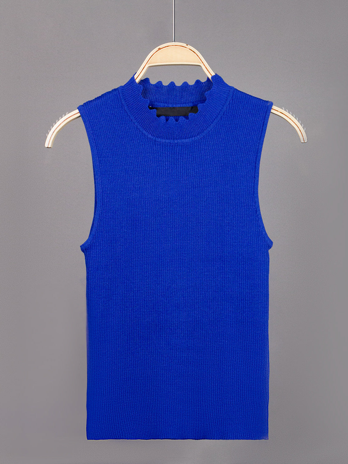 Women's Elegant Knitted Summer Floral Sleeveless Slim Sweaters