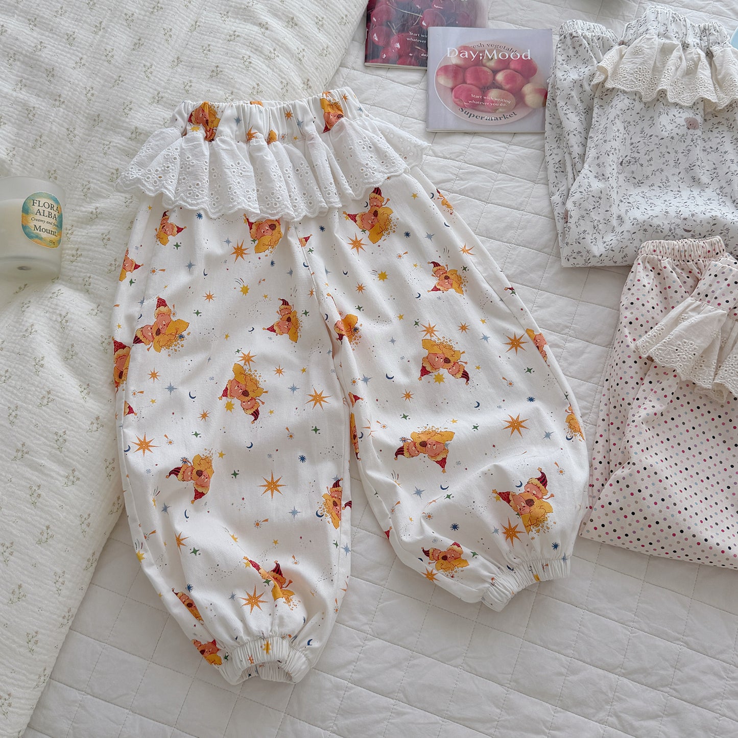 Children's Cotton Digital Printing Waist Plus Super Children's Pants