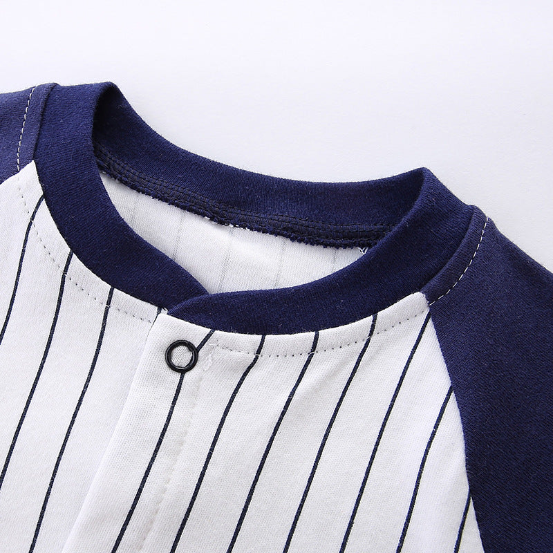 Autumn Pure Cotton Boy Jumpsuit Born Clothes Jumpsuit, Climbing Suit