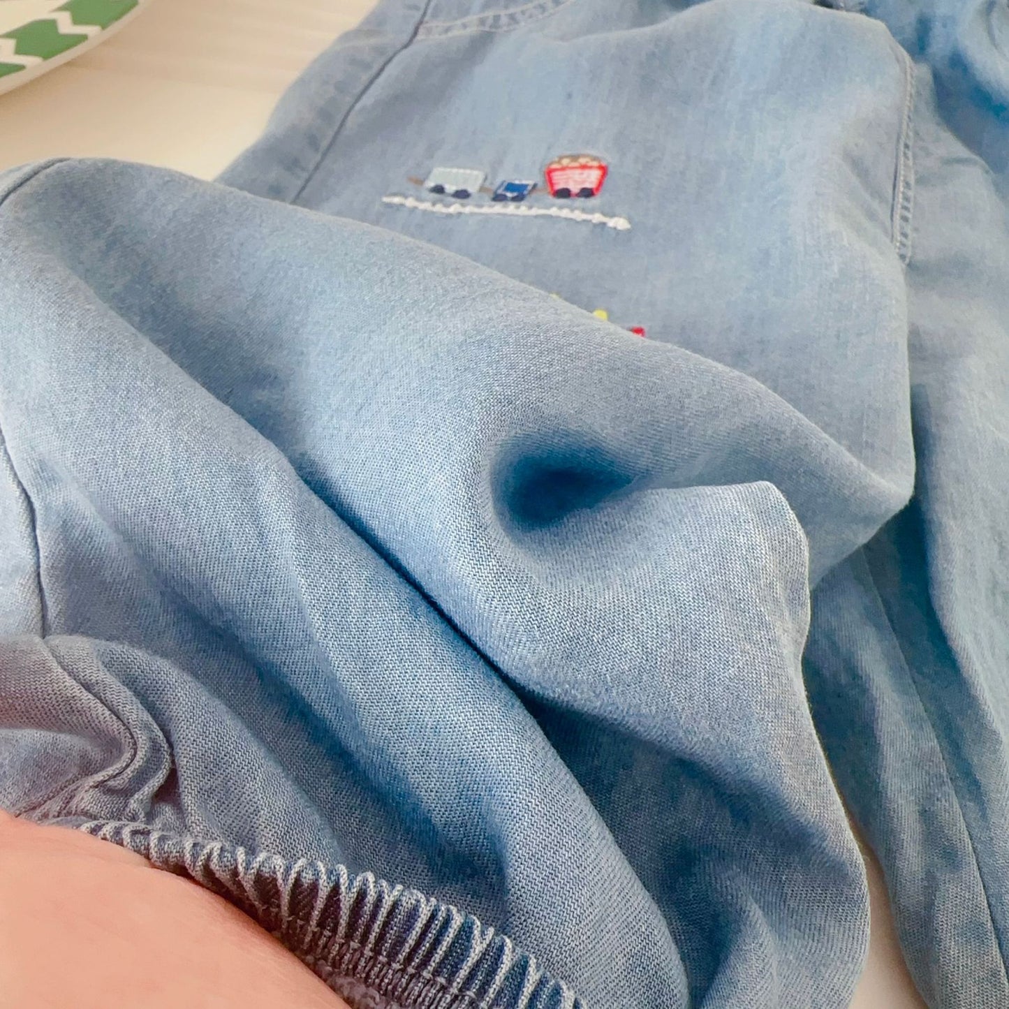 Children's Summer Silk Jeans Thin Boy's Children's Pants
