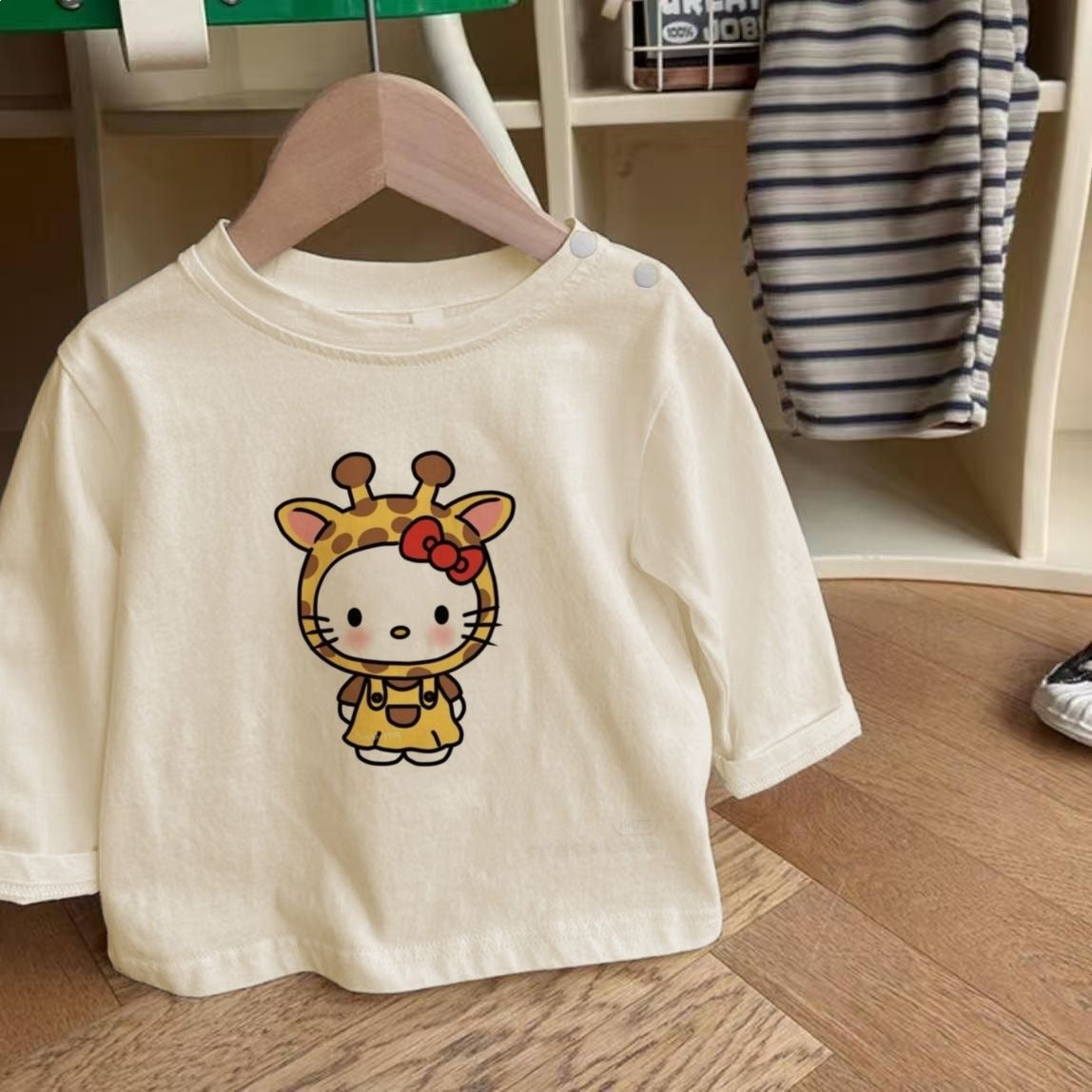 Children's Long-sleeved Clothing Autumn Toddler Top Tide Children's T-shirt