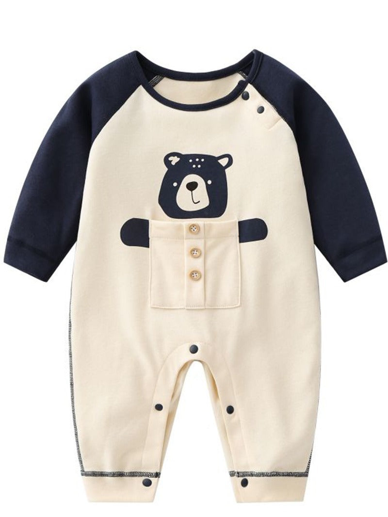 Clothes Long-sleeved Pajamas Spring Clothing Autumn Jumpsuit, Climbing Suit