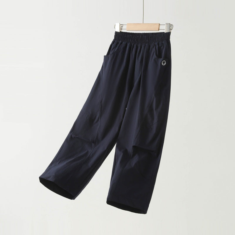Children's Summer Cool Feeling Sport Thin Clothing Children's Pants