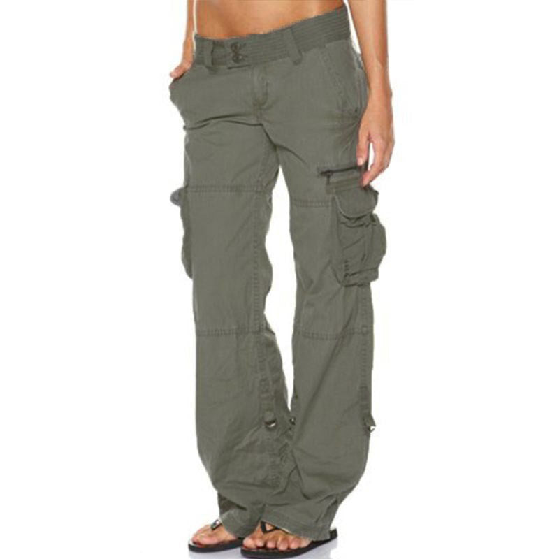 Women's French Wide Leg Loose Straight Overalls Casual Pants