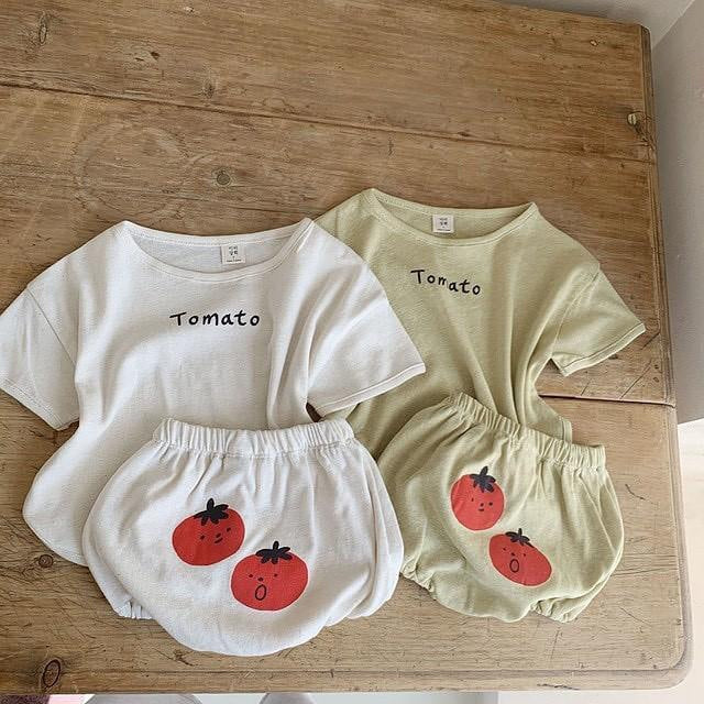 Summer Western Style Cool Popular Cartoon Letter T-shirt Children's Suit