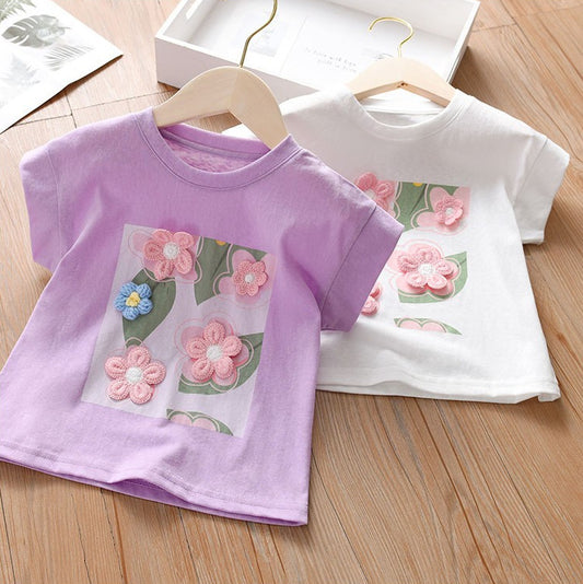 Children's Short Sleeve Clothes Summer Short-sleeved Shirt Children's T-shirt