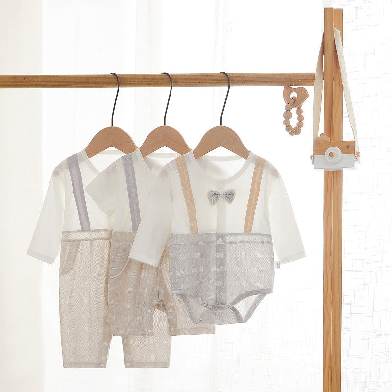 Summer Thin Boy's Rompers Jumpsuit For Jumpsuit, Climbing Suit