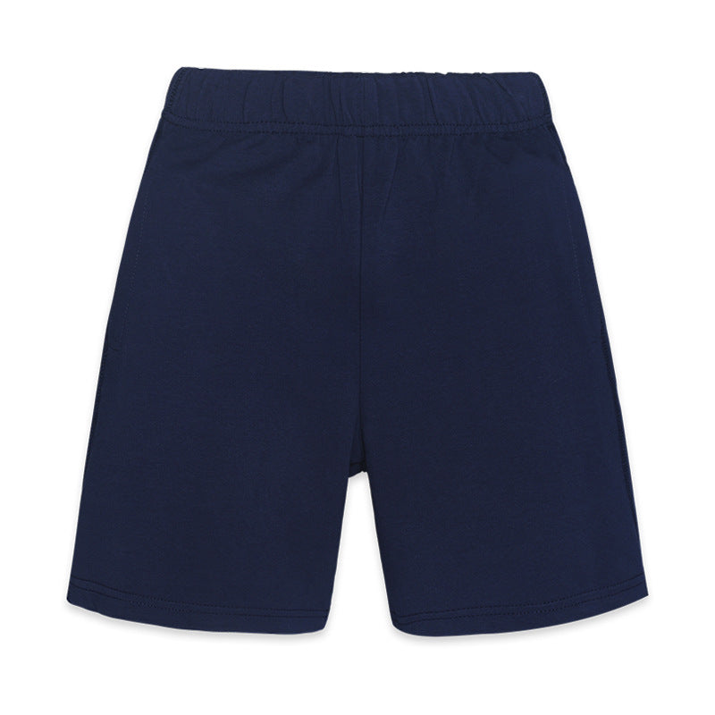 Children's Summer Sports Shorts Gray Fifth Thin Dark Children's Pants
