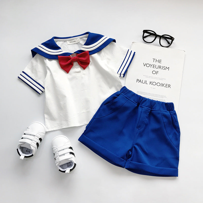 Children's Wear Sailor Moon Boys Cotton Short Children's Suit