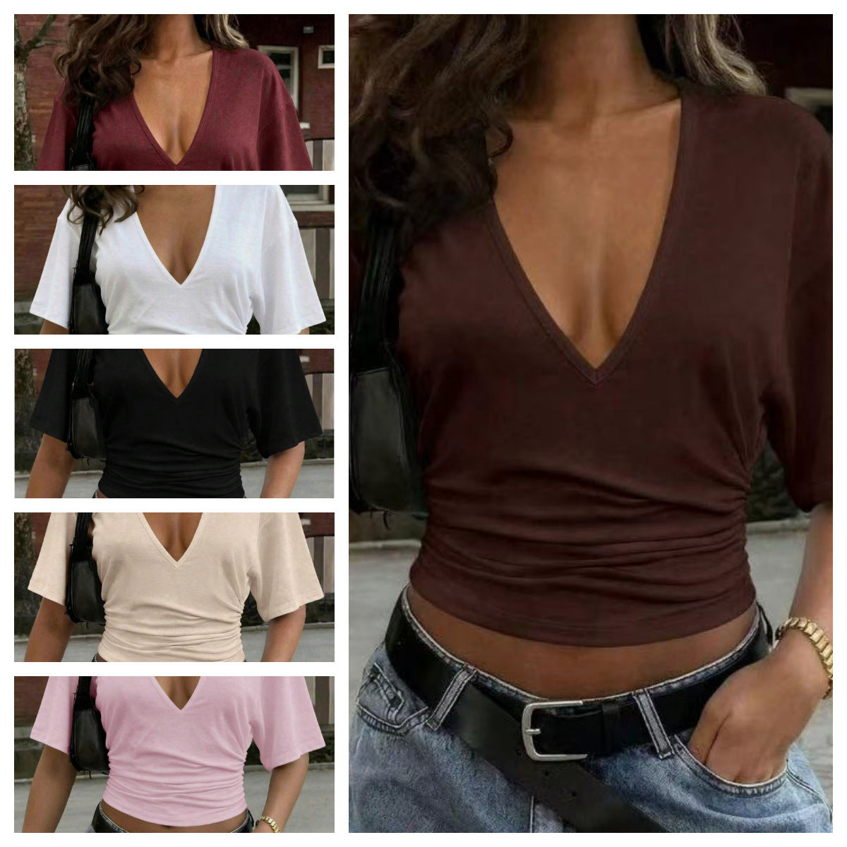 Casual Slouchy Beautiful Women's Sexy Hot Tops