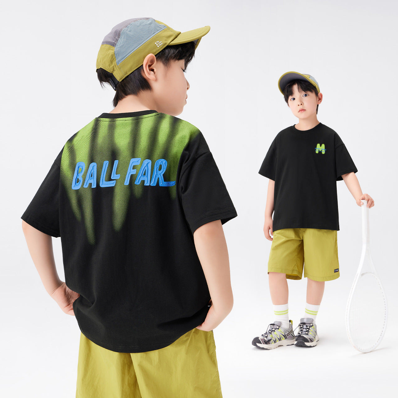 Children's Clothing Boy's Short-sleeved Pure Cotton Summer Half Children's T-shirt