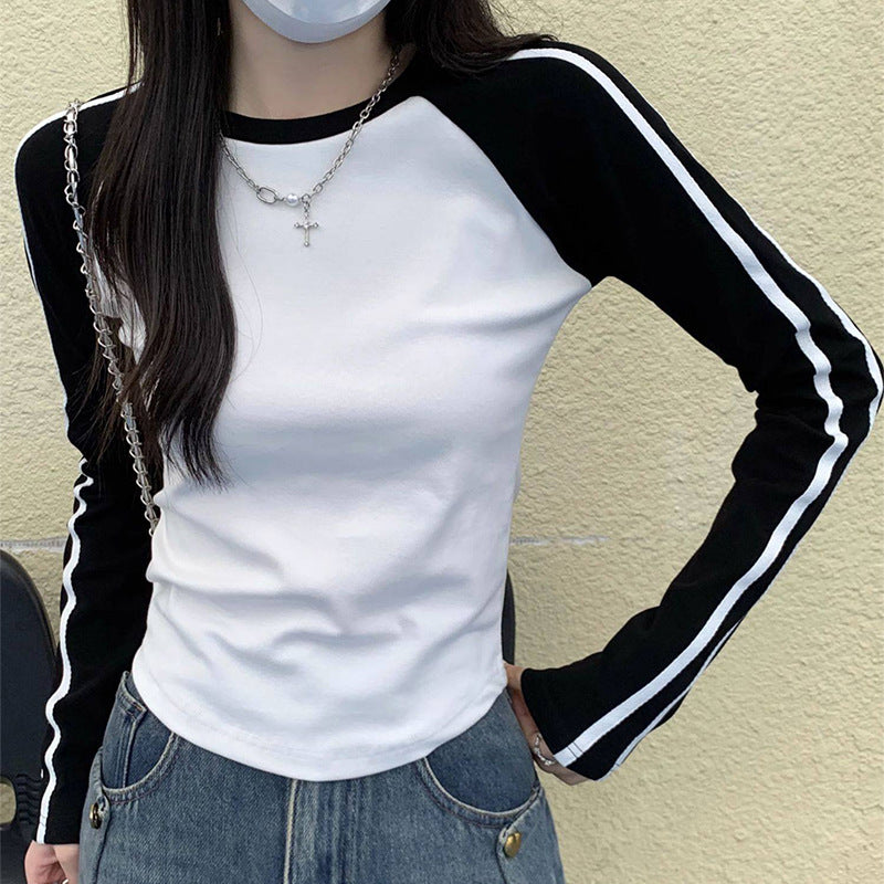 Women's American Style Hot Bottoming Shirt Inner Women's T-shirt