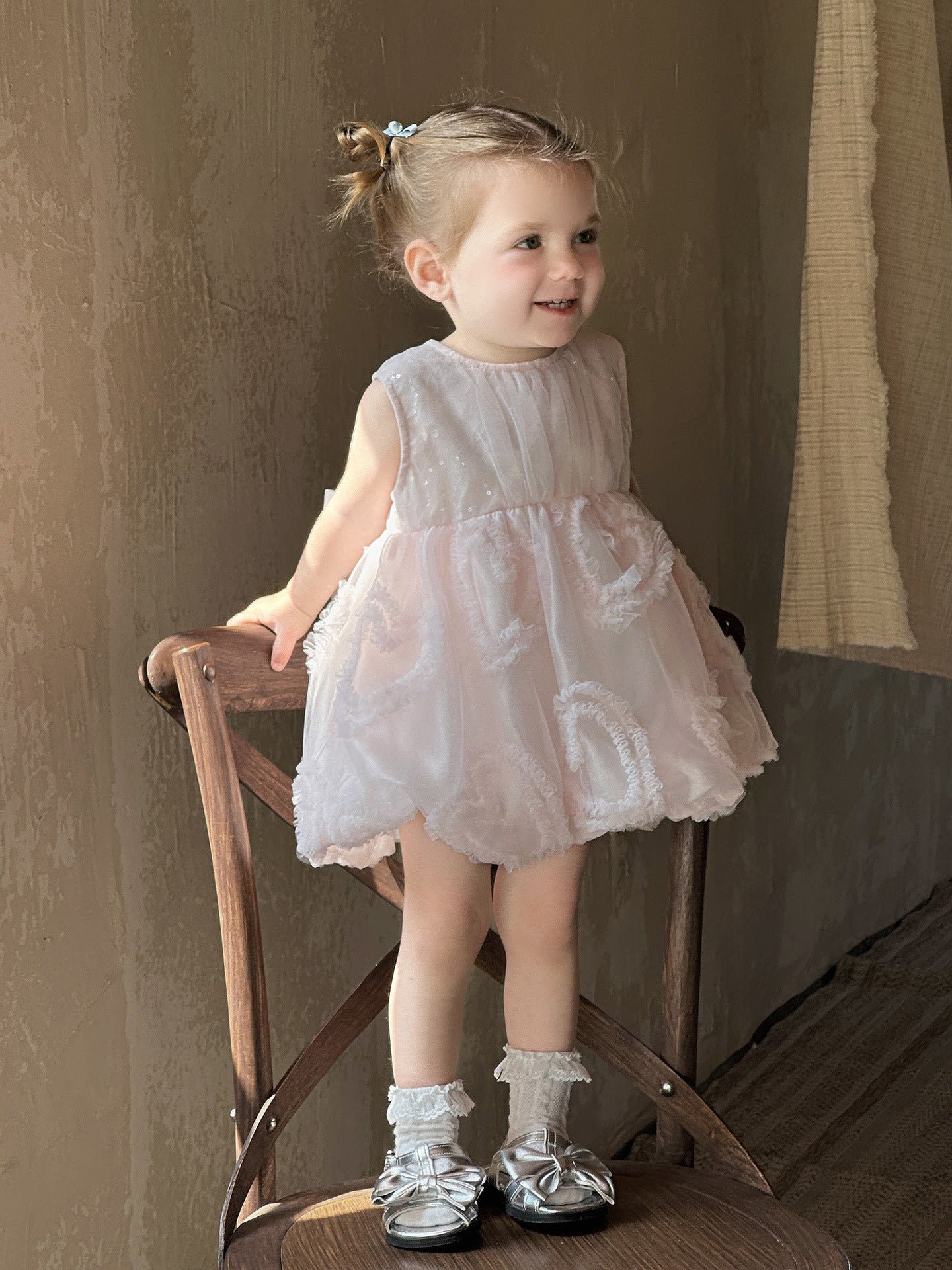 Bowknot Vest Skirt Female Style Fashionable Summer Children's Dress