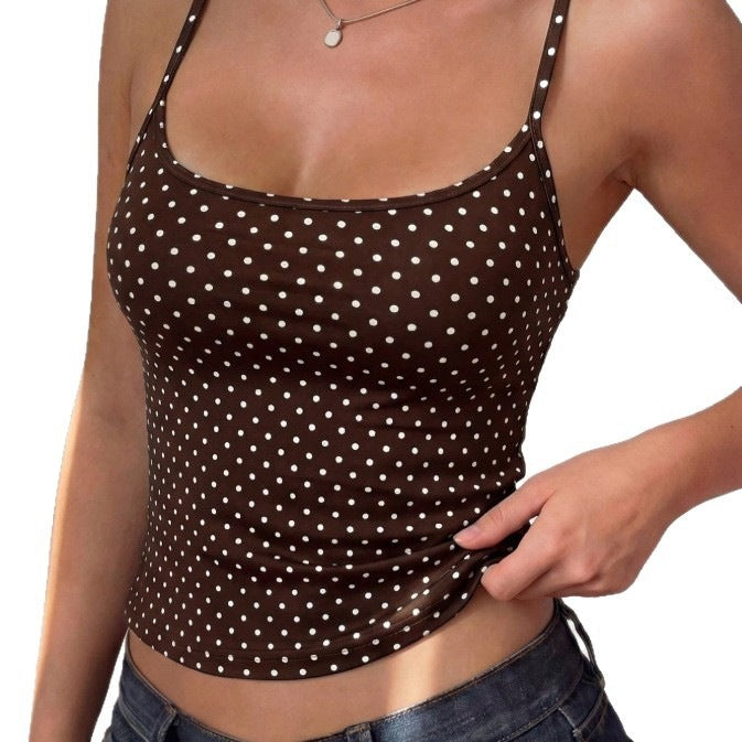 Unique Women's Leisure Vacation Travel Camisole Tops