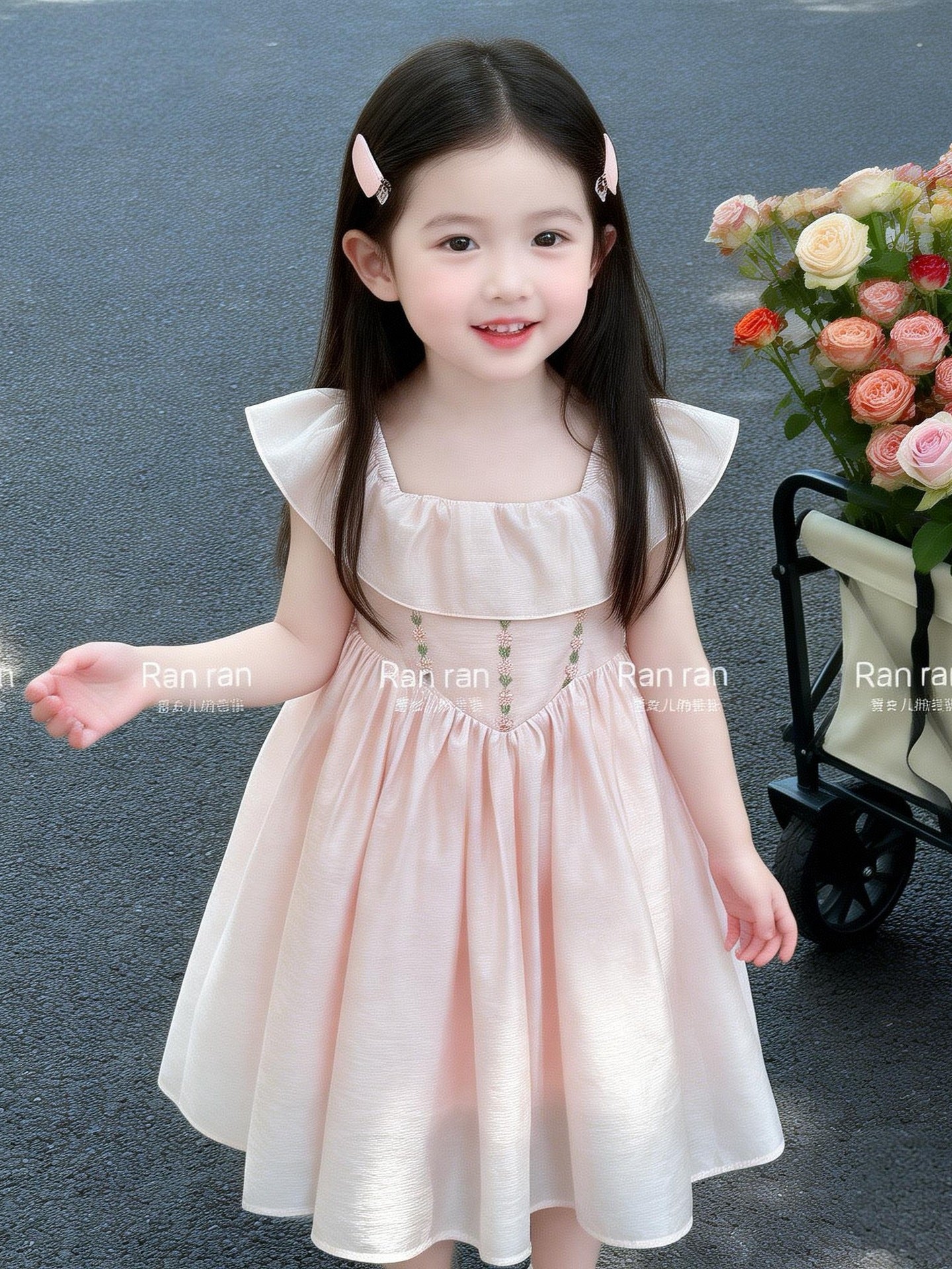 Children's Princess Summer Fashionable Skirt Birthday Children's Dress