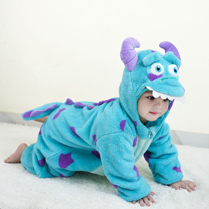 Children's Clothes Jumpsuit Thickened Pajamas Outwear Anyang Clothing Class Long-sleeved Jumpsuit, Climbing Suit