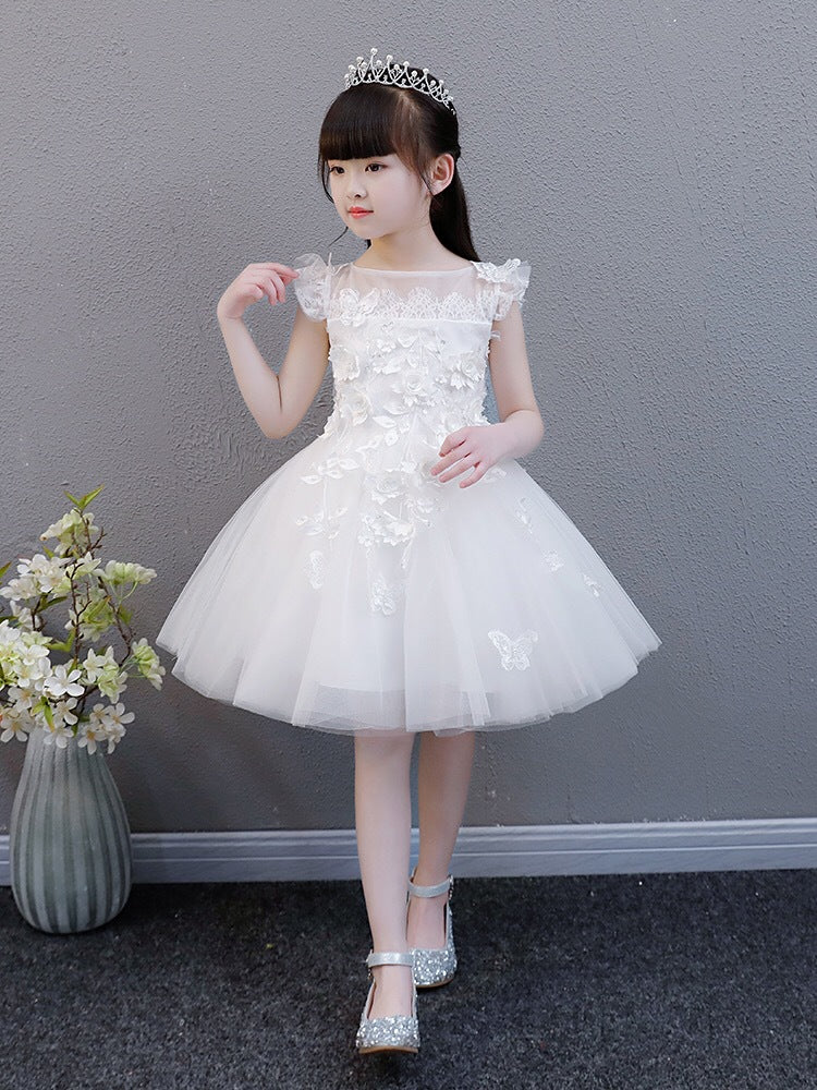 Children's Tutu Summer Flower Wedding Costume For Children's Dress