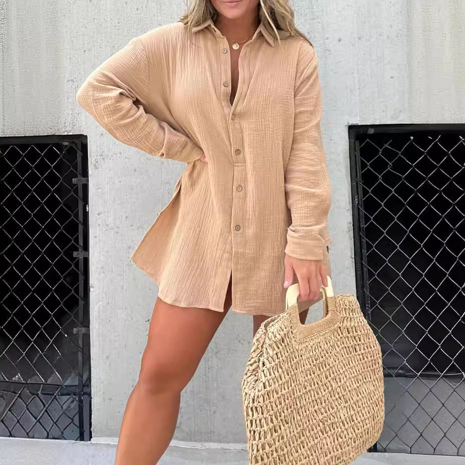 Classic Classy Popular Durable Autumn Crepe Fashion Casual Suit