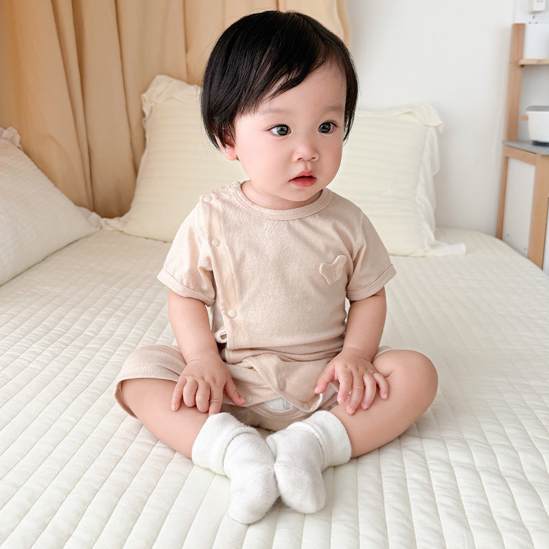 Sleeve Class Jumpsuit Summer Thin Breathable Unisex Pajamas Air Jumpsuit, Climbing Suit