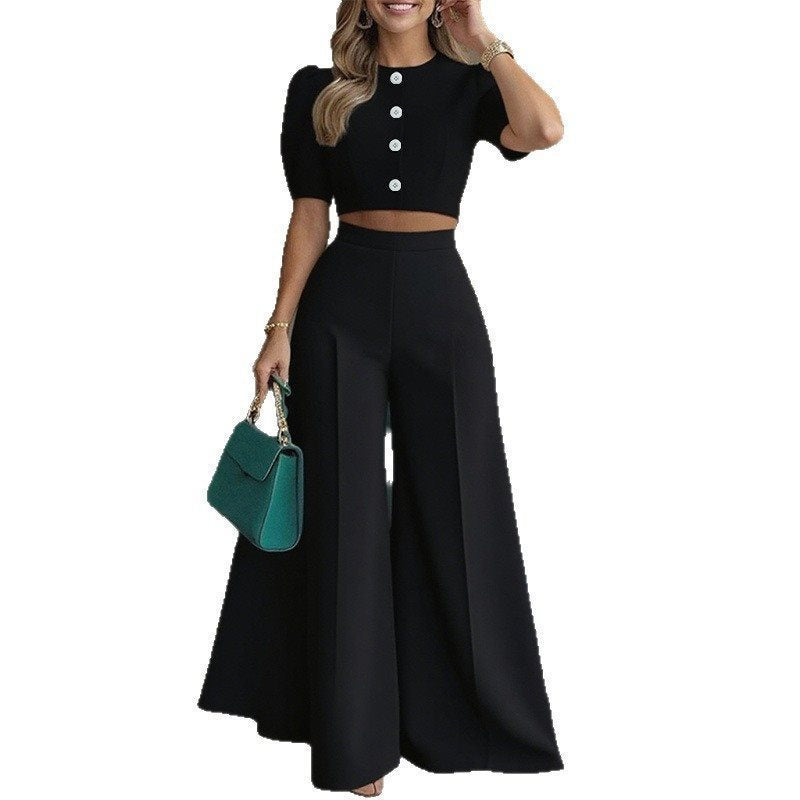 Women's Spring Fashionable Elegant Trousers Two-piece Set Fashion Casual Suit