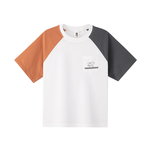 Children's Boy's Short-sleeved Summer Pure Cotton Half Sleeve Children's T-shirt