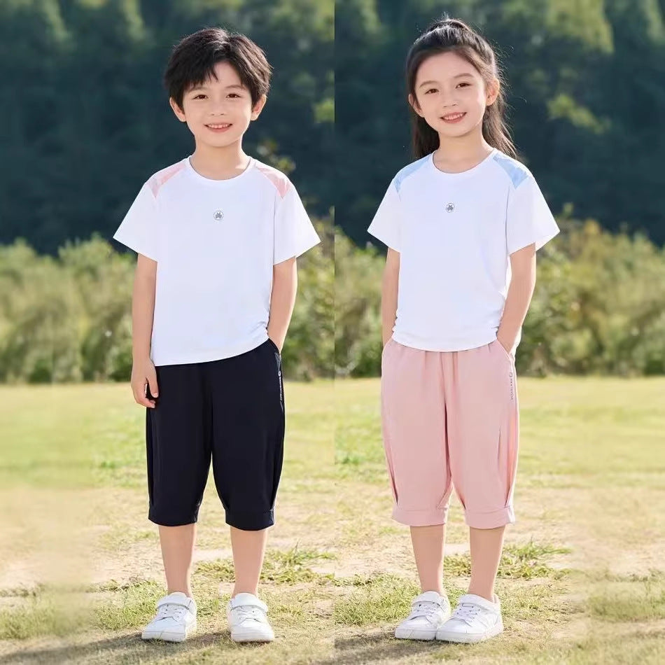 Children's Shorts Teens Casual Thin Cropped Summer Cool Children's Pants