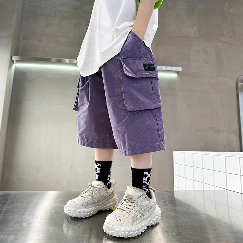 Children's Casual Shorts Summer Fashion Clothing Middle Children's Pants