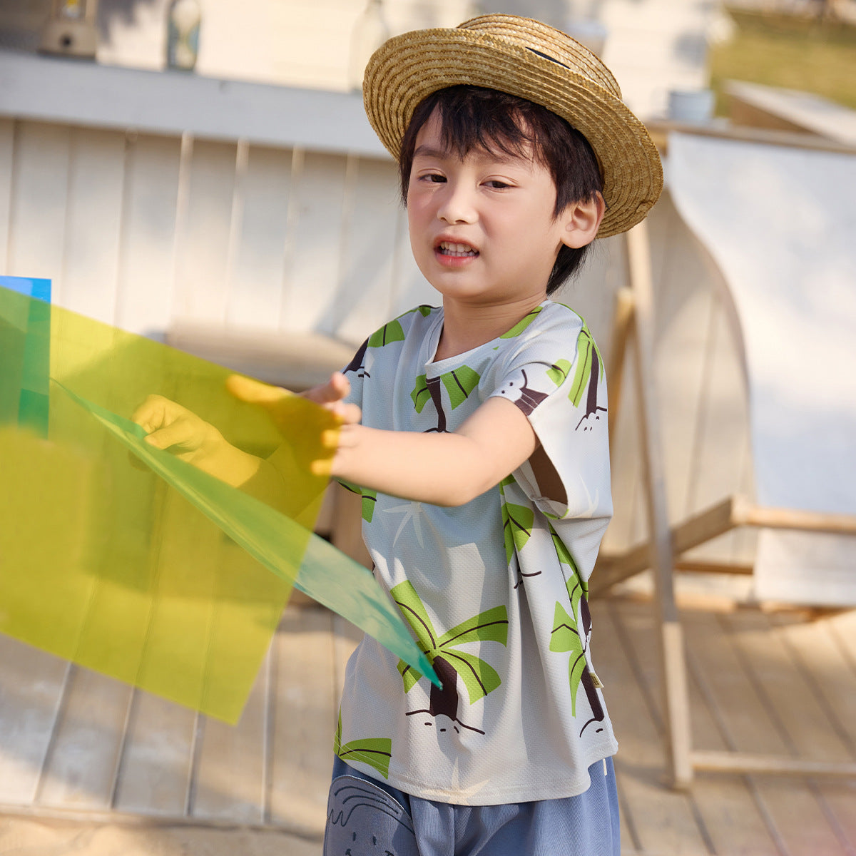 Children's Clothing Summer Short-sleeved Sun Protection Shirt Clothes For Babies Half-length Children's T-shirt