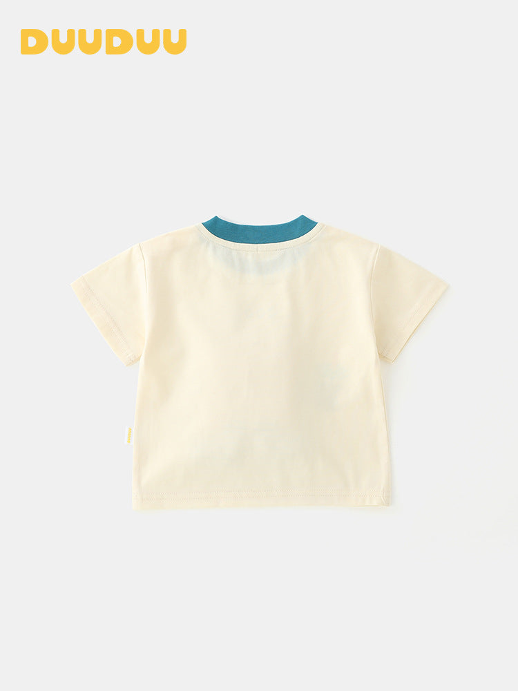 Children's Summer Thin Top Korean Style Boys Clothes Children's T-shirt