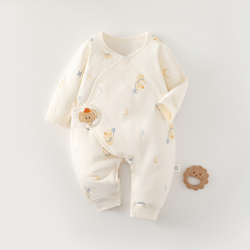 Rompers Quilted Seamless Romper Born Clothes Jumpsuit, Climbing Suit