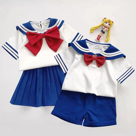 Children's Wear Sailor Moon Boys Cotton Short Children's Suit