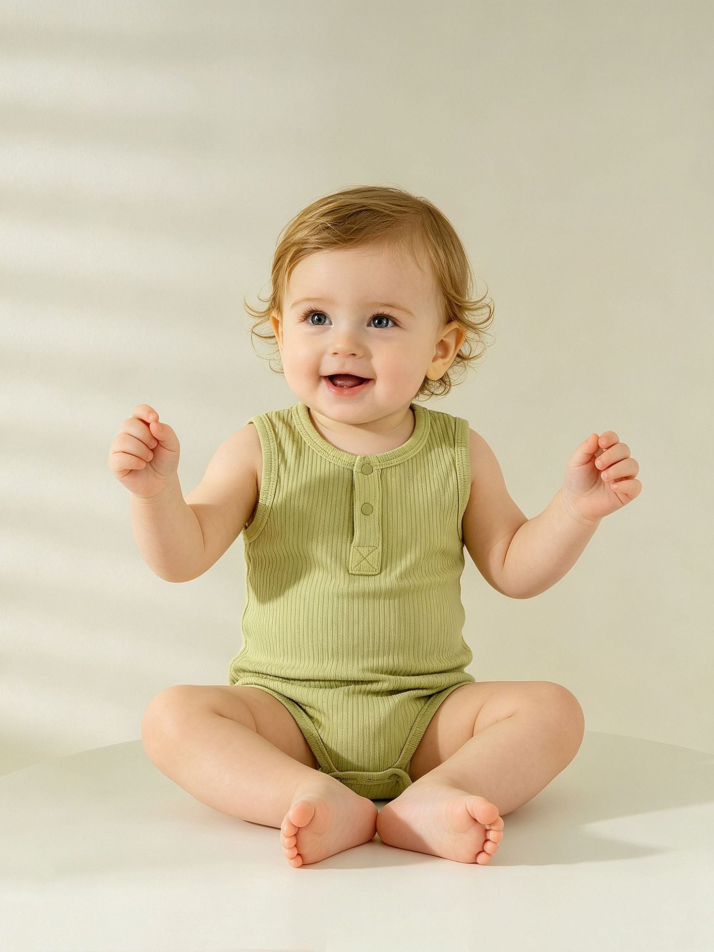 Summer Modal Cotton Vest Born Clothes Jumpsuit, Climbing Suit