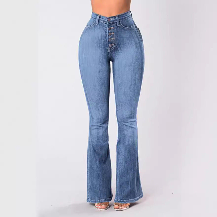 Attractive New Women's Stretch Fitted Thin Women's Jeans
