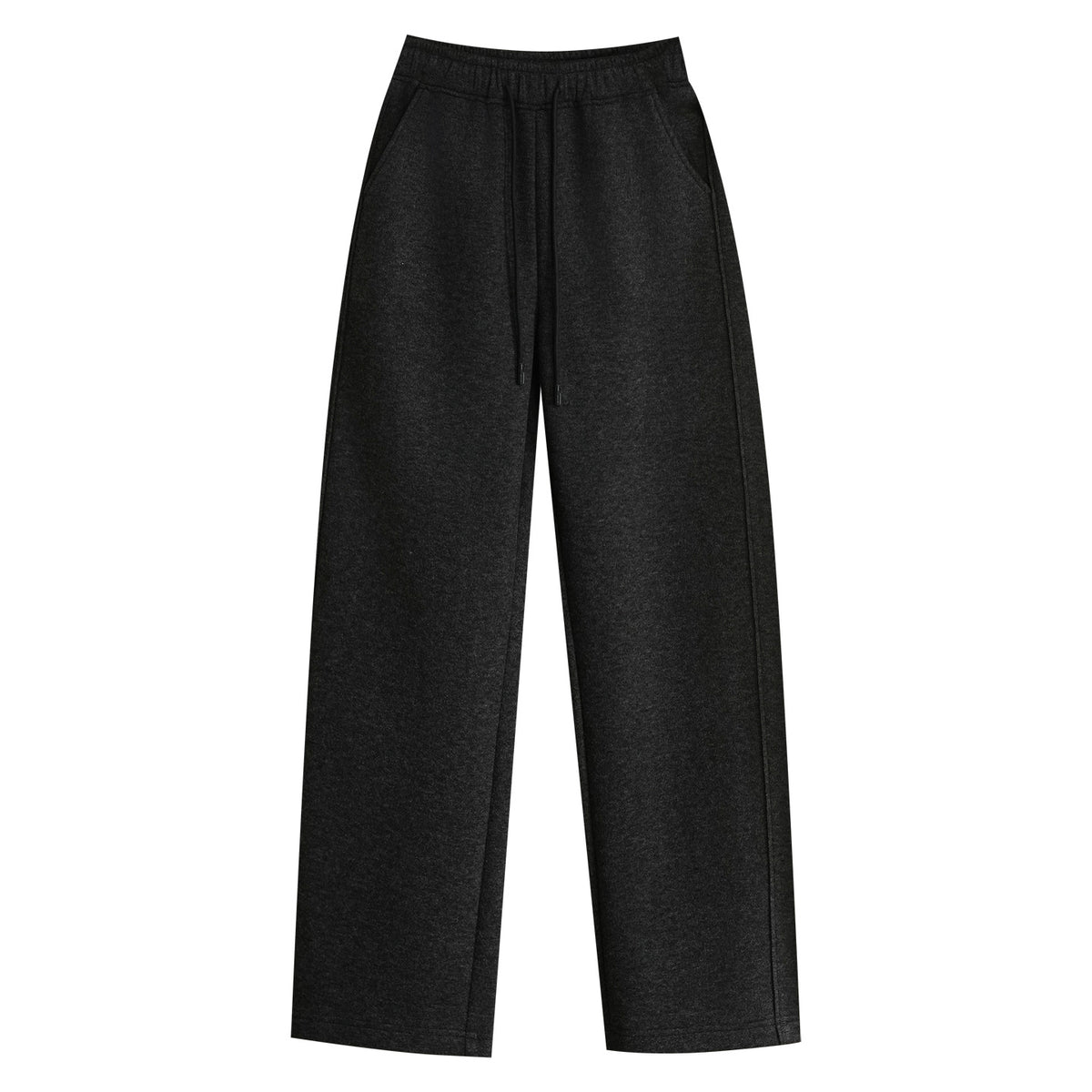 Women's Waist Workout Drawstring Wide Leg Loose-fitting Casual Pants