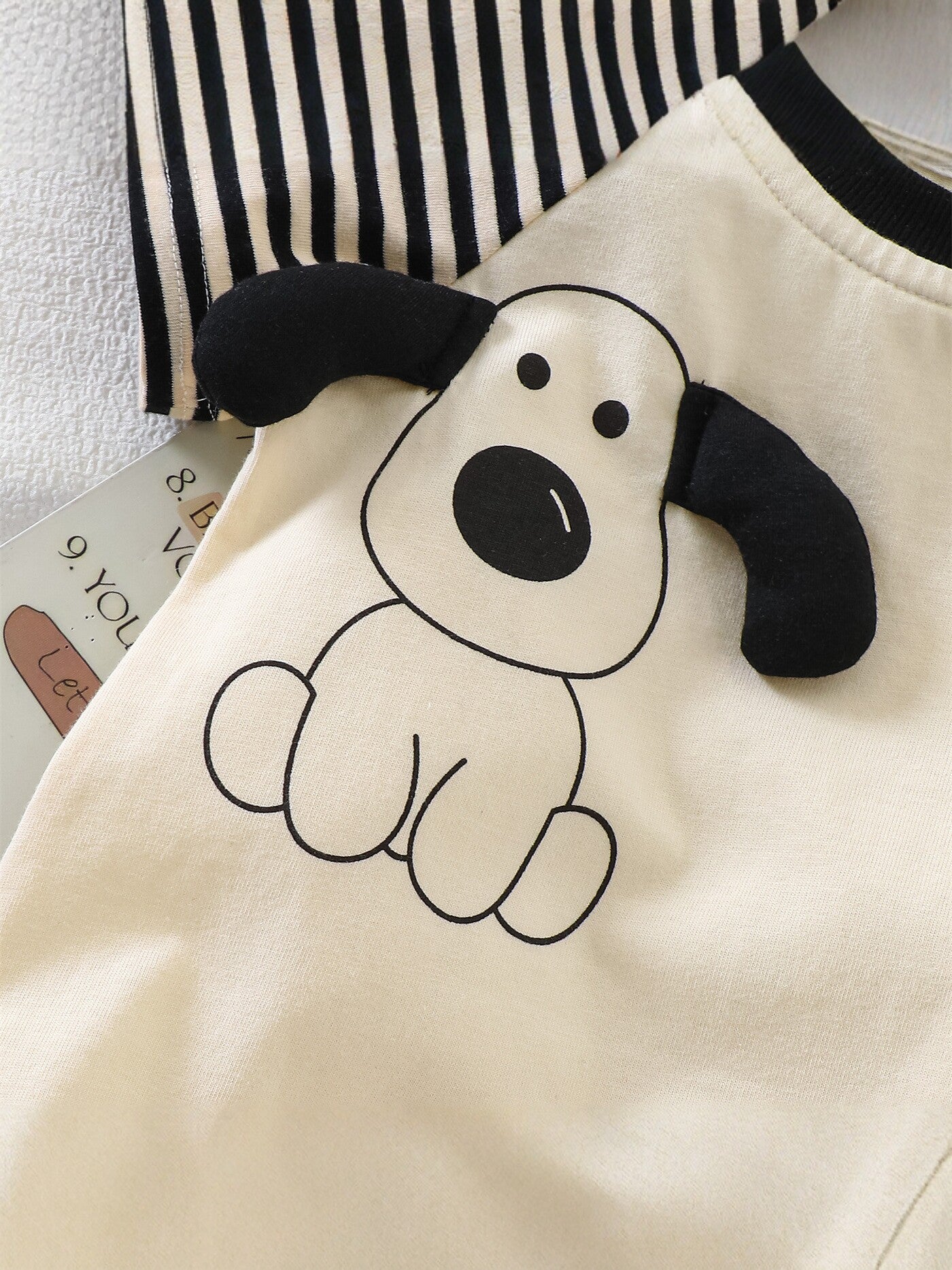 Short-sleeved Rompers Cute Three-dimensional Puppy Pattern Romper Boy Outwear Jumpsuit, Climbing Suit